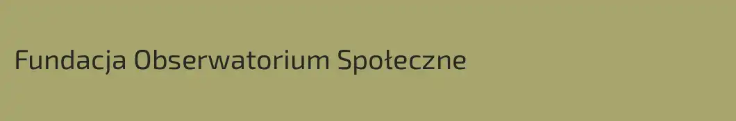 Fundacja Obserwatorium Społeczne
